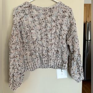 Jessica Simpson Cable-knit Sweater